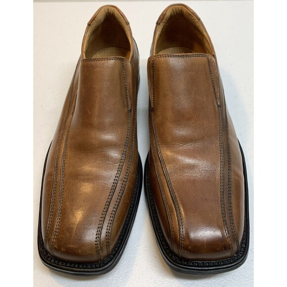 Steve Madden Loafers 9.5 Brown Leather Slip on Square Toe main image 7